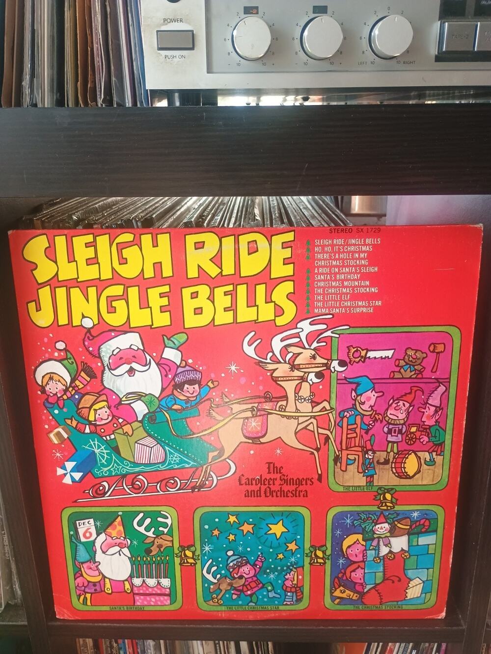 Sleigh Ride Jingle Bells by Caroleer Singers CHRISTMAS Album Tinkerbell Records
